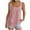 Watermelon Red, variant on Staron Spring Summer Women's Double Layer Strappy Tank Top Casual Sleeveless Blouse Solid Color Fashion Loose Comfy Vacation Beach Travel, Yellow S