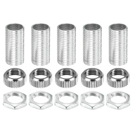 

Uxcell M10 Thread Lamp Pipe Hex Nut Socket Cap G4 Lamp Hardware Fixtures Kit 5 Pack