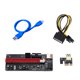 thumbnail image 1 of Seitruly Cable extensor PCI-E, placa de alimentación, USB 3,0, 1X a 16X, condensadores, tarjeta de línea, adaptador portátil de vídeo para ordenador, Electrónica miscelánea Azul NO2, 1 of 1