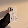 thumbnail image 6 of Tableware Knife Fork Spoon Pattern Soft  for iPhone Case (White,iPhone 13), 6 of 6