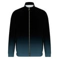 thumbnail image 4 of Ceisia Men's Winter Warm Hooded Zipper Closure Solid Color Jacket - Acrylic for Daily & Outdoor Wear Gift, 4 of 5