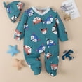 thumbnail image 3 of URMAGIC Baby Boy's Romper Jumpsuit, Organic Cotton One-Piece Coverall 0-12 Months, 3 of 3