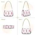thumbnail image 7 of FORMRS Womens Shoulder Bag with Chain Strap Clutch Purse Cute Tote Handbag, Pink Cartoon Ice Cream, 7 of 7