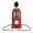 Red, variant on Double Guns Wine Beverage Pump Gas Station Style Liquor Alcohol Beer Dispenser Bar Drink Station Accessories 1000cc Capacity (19.69 in / 50 cm)