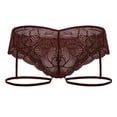 thumbnail image 3 of CandyMan Fashion Style 99905 Color Burgundy Size M, 3 of 5