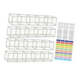 thumbnail image 1 of Soporte para pajitas para puerta de armario, dispensador de almacenamiento multifuncional para cucharas, soporte para pajitas para sala de estar y, 1 of 9