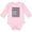 AD-Pink, variant on ALS Awareness Strength Courage Support Boys or Girls Long Sleeve Baby Bodysuit