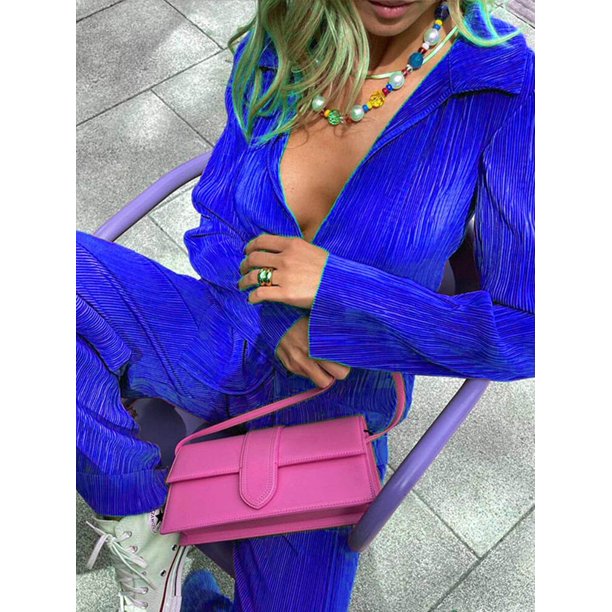 Conjunto de dos piezas de chándal para mujer, camisetas holgadas de manga larga y pantalones de pierna ancha, trajes elegantes, trajes informales de verano 2022 para mujer Tan Jianjun unisex