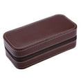 thumbnail image 1 of Brown Durable Watch Storage Case, Watch Case, For Gift Couples, 1 of 8