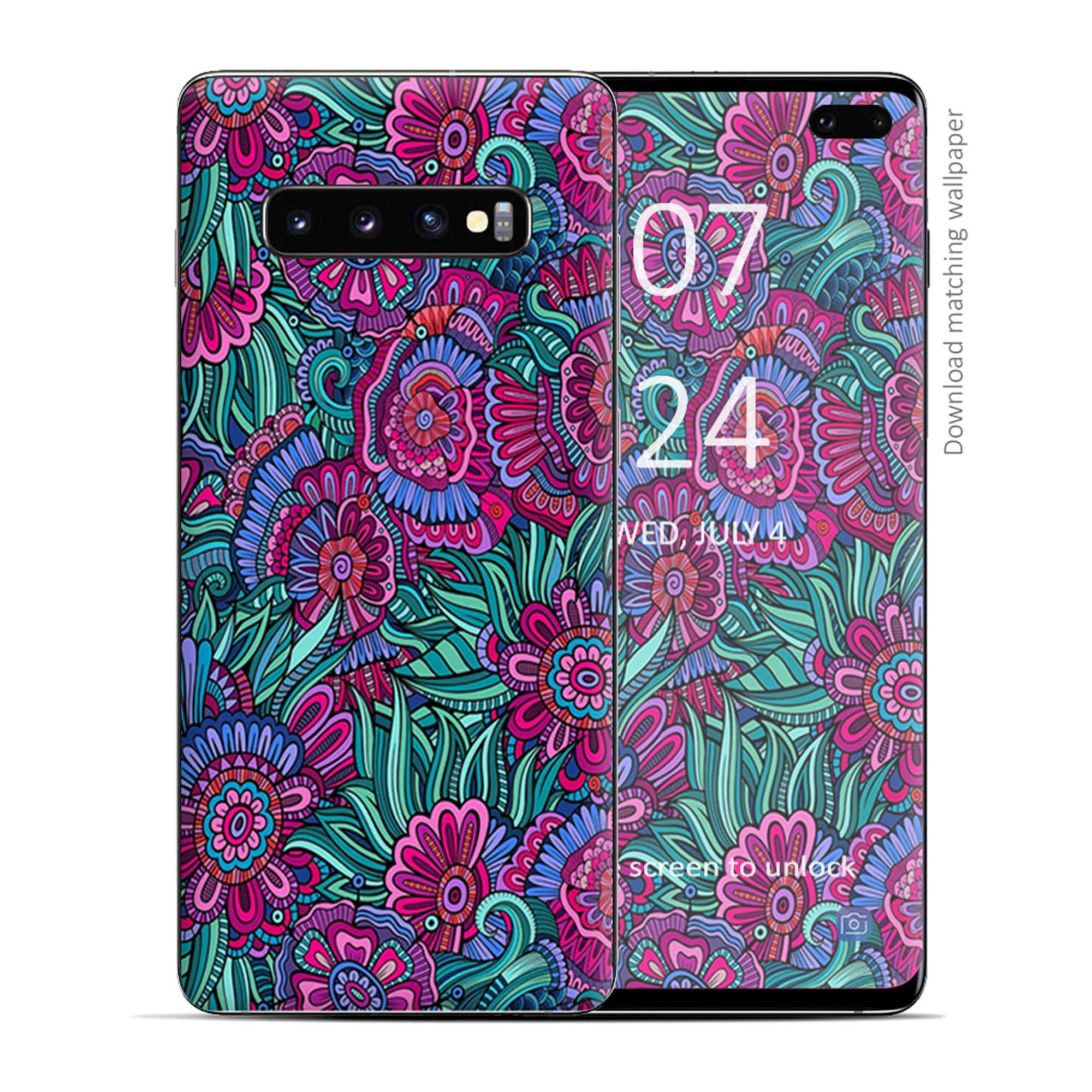 Skin Decal Vinyl Wrap for Samsung Galaxy S10 Plus decal stickers