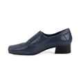 thumbnail image 4 of Ros Hommerson Eagan Women's Loafer Slip-on Shoes In Navy, 4 of 6