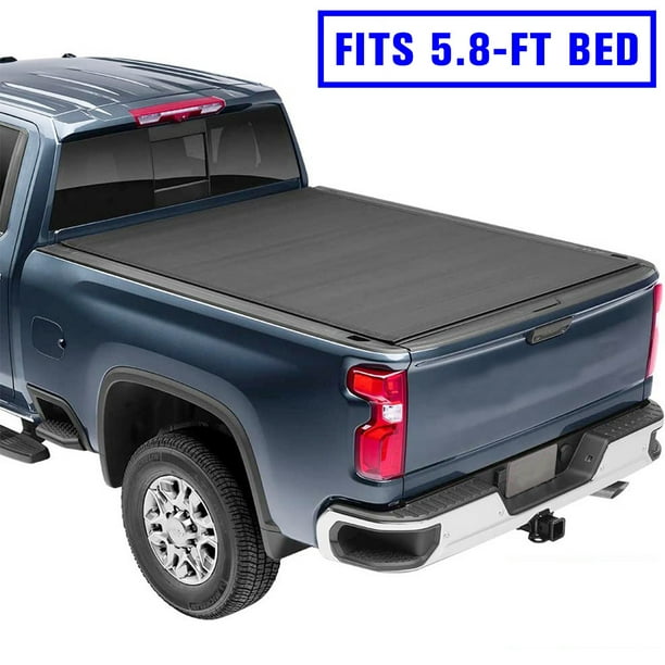 Fason 5 8ft Pvc Cover For Pickup Roll Up Soft Roll Up Truck Bed Cover Fits Gmc Chevy Sierra Silverado New Body Style Walmart Com Walmart Com