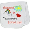 thumbnail image 2 of Inktastic Someone in Tennessee Loves Me Baby Burp Cloth, 2 of 3