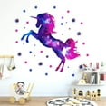 thumbnail image 1 of Starry Sky Unicorn Autocollant Mural en Vinyle pour Chambre d'Enfants, 1 of 5