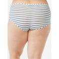 thumbnail image 2 of Joyspun Women's Infinite Comfort Stretch Boyshort Panties, 3-Pack, Sizes XS to 3XL, 2 of 3