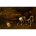 thumbnail image 2 of Hunting Dogs With Dead Hare Fine Art (24 x 18), 2 of 2
