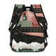 thumbnail image 4 of Fotbe Black Cat Pink Bathroom Mochila Casual con Estampado para Escuela, Viajes y Actividades al Aire Libre - Duradera, Ligera y Cómoda, 4 of 5