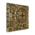 thumbnail image 2 of Trademark Fine Art 'Golden Damask I' Canvas Art by Jennifer Goldberger, 2 of 4