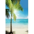 thumbnail image 2 of GreenDecor 5x7ft Summer Photography Beach Background Backdrops Custom Blue Sea Views Backdrops for Photo Booth, 2 of 4