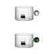 thumbnail image 1 of Vasos Medidores de Estilo Nórdico de 2 Piezas Jarra Transparente para Cocinar, 1 of 9