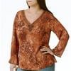 Metro7 - Women's Plus Precious Print Tunic