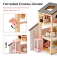 thumbnail image 3 of Juego de muebles Dollhouse ROBOTIME de madera con 29 muebles para muñecas de 10 a 15 cm, 3 of 9