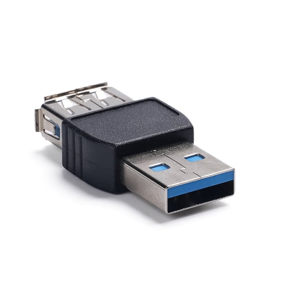 USB Coupler Male to Female Adapter 5Gbps Extension Connector for Laptops