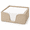 Beige, variant on DBOZEModern Square Napkin Holder, Ribbed Paper Napkin Organizer with Easy-Grab Front Opening for Dining Table, Kitchen Counter, Bathroom & Office