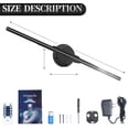 thumbnail image 3 of Ventilador holográfico 3D Missyou MS50D2 50 cm LED WiFi Bluetooth, 3 of 9