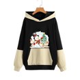 thumbnail image 4 of Blusa de manga larga con estampado navideño informal a la moda para mujer, suéter con bolsillo, sudaderas con capucha Fridja bvmnju5840, 4 of 6