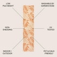 thumbnail image 4 of JONATHAN Y JONATHAN  Y Bahamas Tropical Palm Leaf Indoor/Outdoor Area Rug 2 X 8 - Cream/Orange, 4 of 5