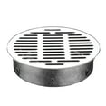 thumbnail image 1 of Drain de Plancher Anti-Blocage de Toit Extérieur en Acier Inoxydable de 200 Mm, 1 of 7