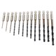 thumbnail image 3 of Taladro 13 Brocas Helicoidales De 1/4 Pulgadas, Vástago Hexagonal De 1,5 A 6,5 ​​mm, Rápido Para Madera, Plástico Y Metal, 3 of 7
