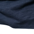 thumbnail image 6 of KKBOTIVE T-Shirts for Men Sports Solid Color Tees Short Sleeved Sweatshirt Soft Cozy Top Fashion Clothes for Mens, Navy Size: XXXL, 6 of 7