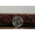 thumbnail image 6 of Linon Florence Begonia New Wool 5'x7' Rug in Burgundy and Wine, 6 of 6
