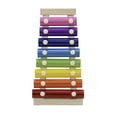 thumbnail image 4 of Xylophone Coloré 8 Notes avec Maillets en Bois Instrument de Musique Jouet Cadeau pour Enfants, 4 of 8