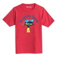 thumbnail image 2 of Pete The Cat - Too Cool For School Multi - Youth Short Sleeve Graphic T-Shirt, 2 of 6
