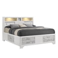 thumbnail image 4 of Soul Queen 5PC Set including Manufactured Wood & Marble Accents in White, 4 of 20