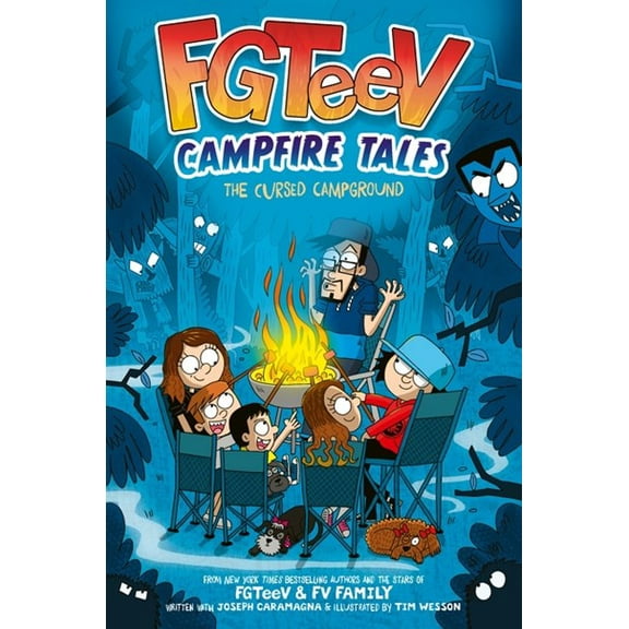 FGTeeV Campfire Tales #1: the Cursed Campground (Hardcover)