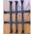 thumbnail image 1 of Agave Ironworks GR005-02 Vertical Bar Twist Grille Brown Rust, 1 of 1