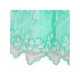 thumbnail image 7 of Girls Dress Turquoise Butterfly Embroidered Halter Dress Party 5, 7 of 7