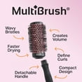 thumbnail image 4 of Olivia Garden MultiBrush Detachable Thermal Styling Hair Brush MB-46B (1 3/4"), 4 of 9