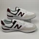 thumbnail image 5 of NEW BALANCE CT574 Men's Court Casual Sneakers White Crimson (CT574LFF) SIZE 10, 5 of 5