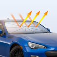 thumbnail image 3 of Car Sunshade Protector Parasol Auto Umbrella Covers Auto Sun Visor Interior, 3 of 5