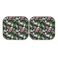 thumbnail image 5 of Lsque Lilies Flowers 2 PCS Windshield Sun Shade | CarFoldable Window Covers | Car Accessories Reflect UV for Universal Cars SUV Truck | Large, 5 of 7