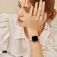 thumbnail image 5 of ZYX Slim Stainless Steel Band for Apple Watch, Women's 14mm Thin Metal Strap with Tool, Rose Pink, 38mm/40mm/41mm/42mm(Series 10 11), 5 of 7