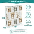 thumbnail image 3 of Three Ring Binder Cute Bear 1.5 Inch Round Binder D-Rings for Office Supplies and More, 3 of 10