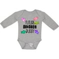 thumbnail image 3 of Inktastic Future Fishing Buddy with Colorful Fish Boys or Girls Long Sleeve Baby Bodysuit, 3 of 5