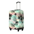 thumbnail image 2 of Bixox Washable Tropical Summer Palm Printed Luggage Cover, Fashion Suitcase Protector Fits for Medium luggage, 2 of 8