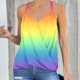 thumbnail image 2 of Blusa sin mangas con cuello en V estampado a la moda para mujer Pompotops lopia988279, 2 of 4